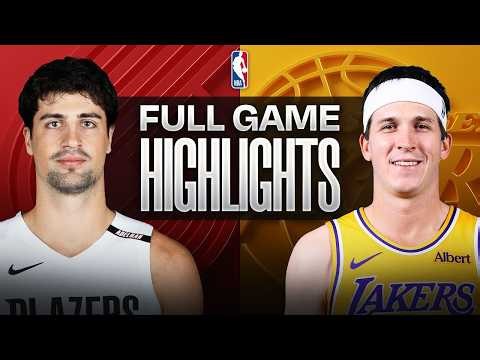 Los Angeles Lakers vs Portland Trail Blazers Full Game Highlights | Oct 27, 2026 NBA