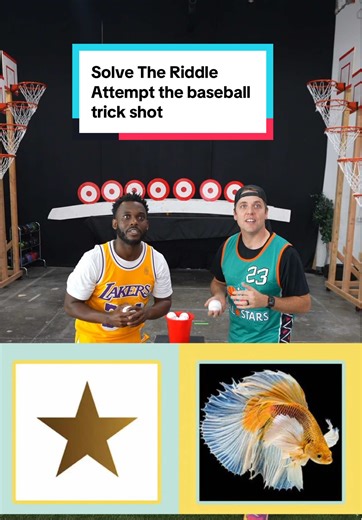 Baseball Trick Shot Challenge: Solve the Riddle to Win!