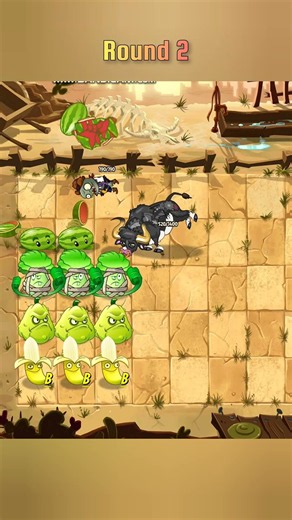 pvz2 all new plants vs zombie bull hard challenge #mobilegame #plantsvszombies #pvz2 #pvzmobile