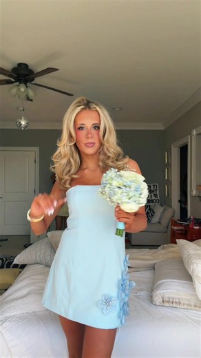 Stunning Blonde Homecoming Dress Idea | Viral Look