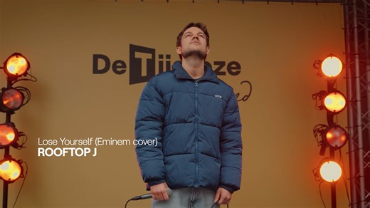 Rooftop J - Lose Yourself Cover (De Tijdloze x Studio Brussel)