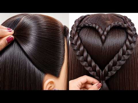 Most Trendy & Different Hairstyle Tutorial | Easy Hairstyle For Girls | Braids