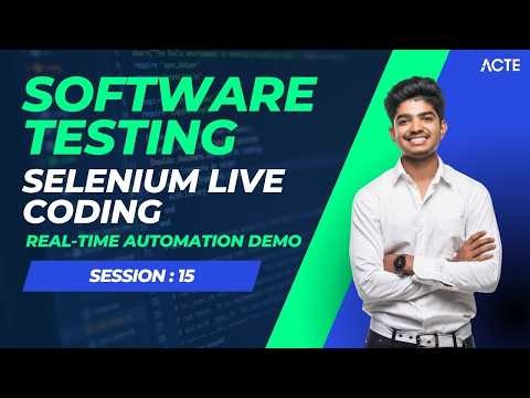 Selenium Scripting & Coding Demo 🔥 | Real-Time Automation Testing Tutorial for Beginners & Freshers