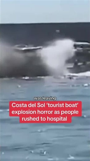 Tourist boat explosion leaves eight injured #themirror #news