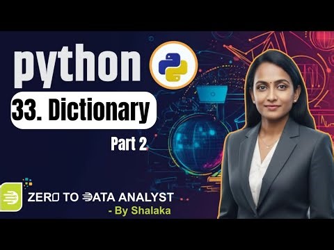 Python Dictionary Methods Explained 🔥 | get(), update(), Nested Dictionary (2026)