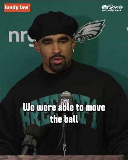 Jalen Hurts on disparity in Eagles offense between first and second half