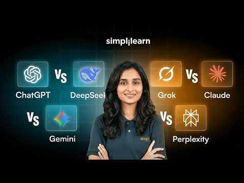 ChatGPT vs DeepSeek vs Gemini vs Grok vs Claude vs Perplexity | Who Is The Winner? | Simplilearn