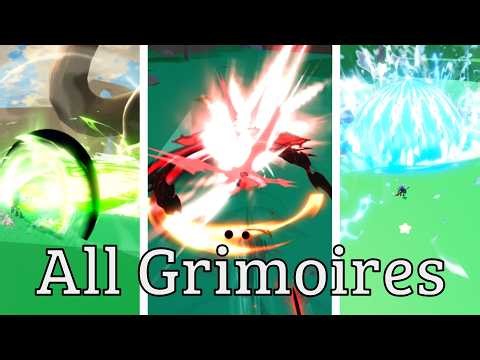 Every Grimoire in Anime Fighting Simulator | Full Showcase