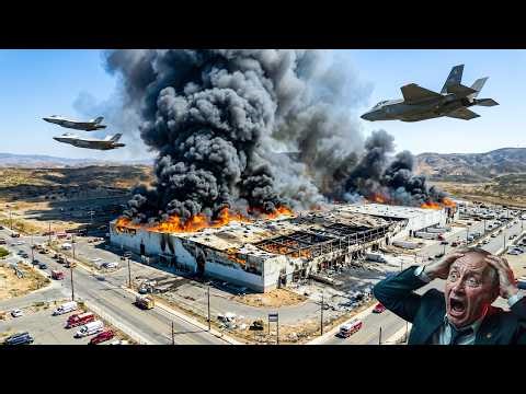 Today, May 7, 2026 Five US F-35 fighter jets dropped a 15-ton bomb on a secret Russian uranium depot