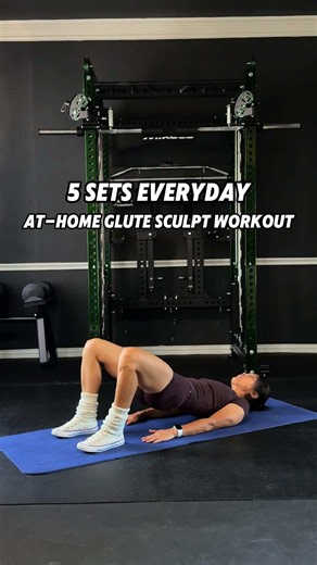 GLUTE SCULPT WORKOUT No gym? No problem. No equipment needed! #homeworkout #workoutathome #gluteworkout #legday #lowerbodyworkout