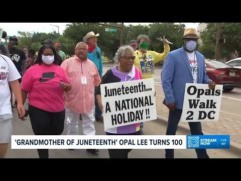 'Grandmother of Juneteenth' Opal Lee turns 100