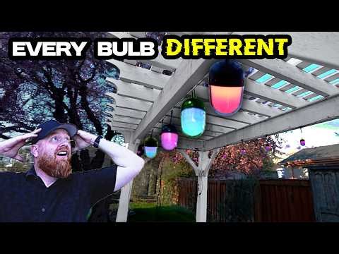 Every Bulb Is a Different Color… These String Lights Are Wild