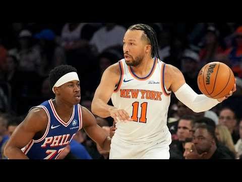 New York Knicks vs Philadelphia 76ers Full Game 1 Highlights - May 4, 2026 | NBA Playoffs