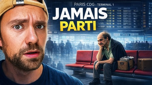 Il a passé 18 ans à l'aéroport!