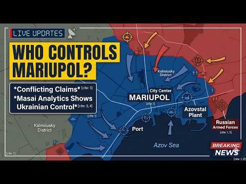 Who Truly Controls Mariupol? Conflicting Claims & Satellite Intel
