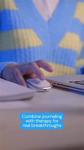 How do journaling and therapy work together for breakthroughs? Many of our users combine journaling, goal-setting, and curated resource libraries with their therapy sessions—and the results are powerful. • One user found clarity by tracking moods daily and discussing patterns with their therapist. • Another set achievable goals through our platform that complemented their online sessions. • A third explored resource libraries before therapy, deepening their self-awareness. These combined tools c