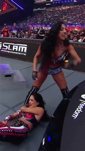 Never seen someone as confident as Jacy Jayne 👀 #SummerSlam