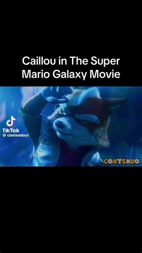 Caillou in The Super Mario Galaxy Movie | super mario galaxy
