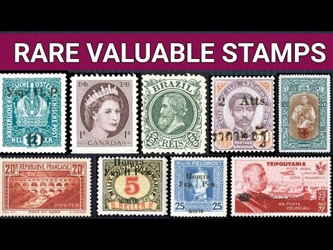 Rare Stamps From Different Countries | Ultimate Valuable Stamp Collection