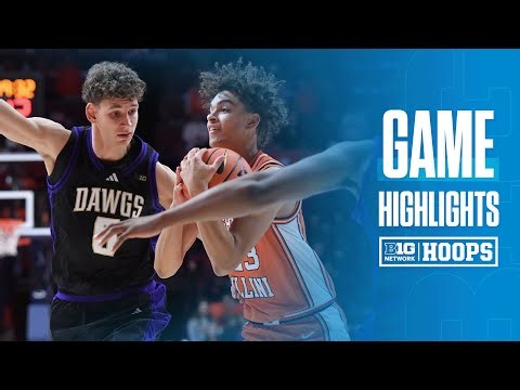 Washington at Illinois | HIGHLIGHTS | Big Ten Men's Basketball | 01/29/2026