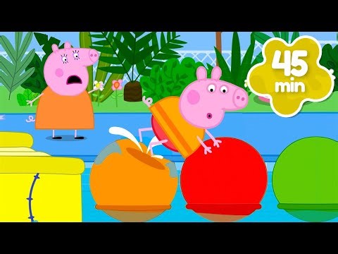 Peppa Pig Tales 🛝 GIANT Inflatable Water Adventure 💦 BRAND NEW Peppa Pig Episodes