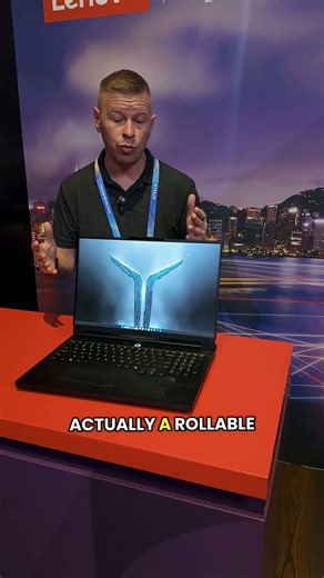 Lenovo’s rollable OLED gaming laptop!