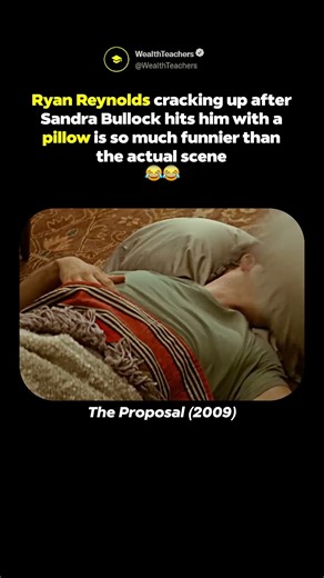 Ryan Reynolds Hilarious Pillow Blooper in The Proposal