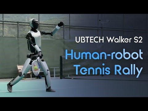 UBTECH Walker S2 Tennis Rally: A Perfect Stroke for 2026