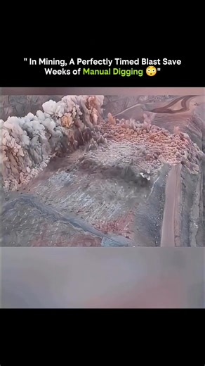 SCIENCE IN INFINITY WAY on Instagram: "In mining, a perfectly timed blast can save weeks of manual digging ⛏️💥. Controlled explosions break rock into manageable pieces, reducing the need for prolonged labor and speeding up extraction. Engineers calculate the amount of explosive, placement, and timing to maximize efficiency while minimizing risk. This process relies on physics, chemistry, and precision engineering—too much or too little could damage equipment or slow work. Modern mining shows ho