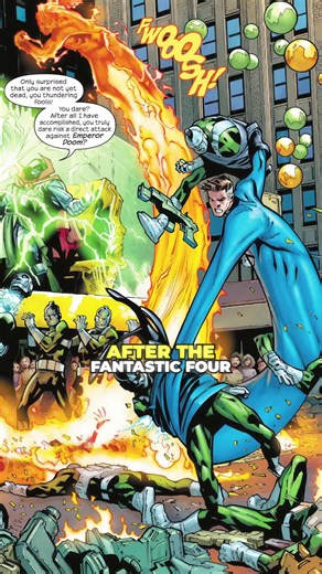 Doctor Doom Threw the Fantastic Four Across Time...#comics #fantasticfour #doctordoom