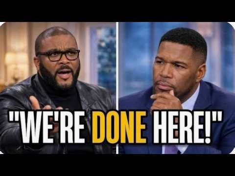 Think Tyler Perry Walked Off Good Morning America Michael Strahan Interview? Think Again & Check