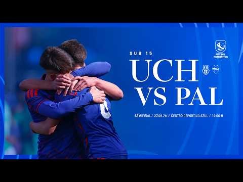 [EN VIVO] Sub 15: U. de Chile vs Palestino | Semifinal | #CampeonatoNacionalFormativo