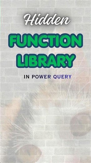 =#shared — The Secret Library of Power Query Explained