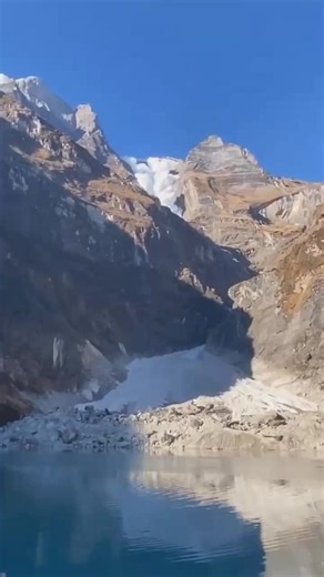 #scary #nature #avalanche