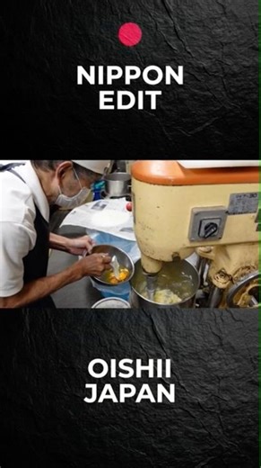 Japanese small-town pastry shop / Cooking process