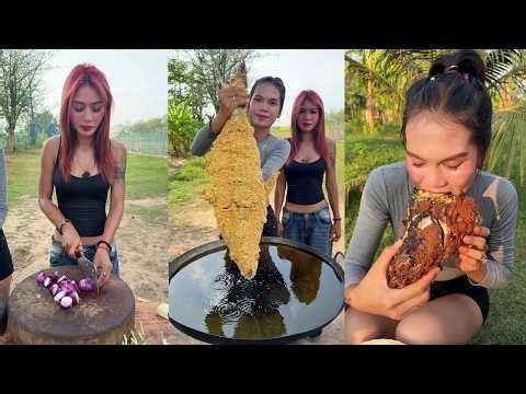 Amazing cooking deep fried fish braised recipe