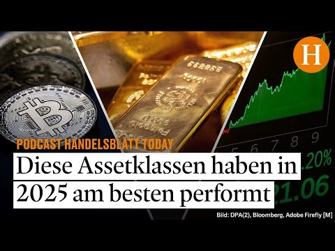 Gold und Silber waren die Top-Performer – der große Assetklassen-Vergleich 2025