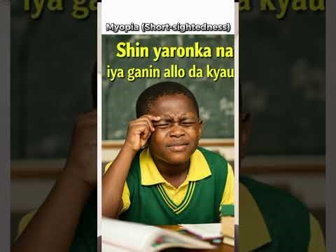 Illar Matsalar Gani ga karatun yara (Refractive Error)