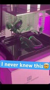 I just realized my resin 3D printer could do this 🤯🤯