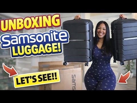 ✨ Unboxing My New Samsonite Luggage | Grown Woman Travel