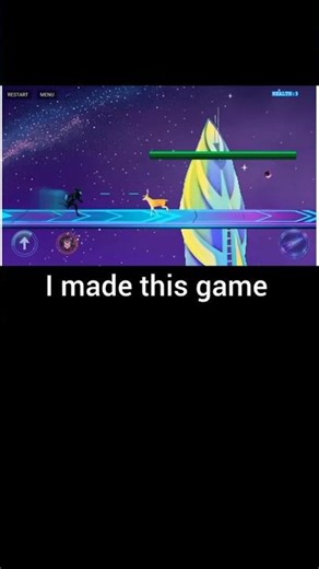 I made a Runner game using only Android phone 😮 #javascript