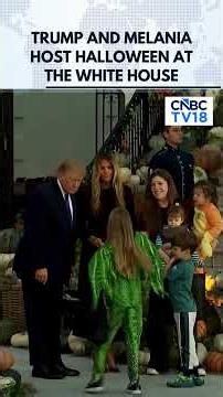 WATCH: President Trump and The First Lady Host Halloween at the White House | N18G