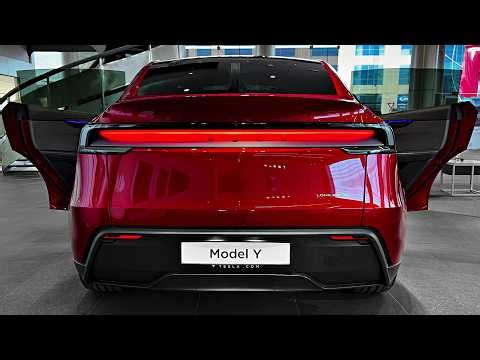 2026 Tesla Model Y - Exterior and Interior Walkaround Features
