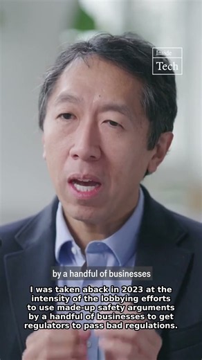 "NO EXISTENTIAL RISKS FROM AI" — Andrew Ng on The Economist
