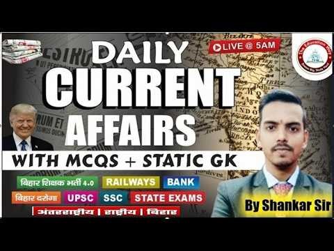 02 April 2026 Current Affairs | Daily Current Affairs | Current Affairs By Shankar SiR | #bpsctre4
