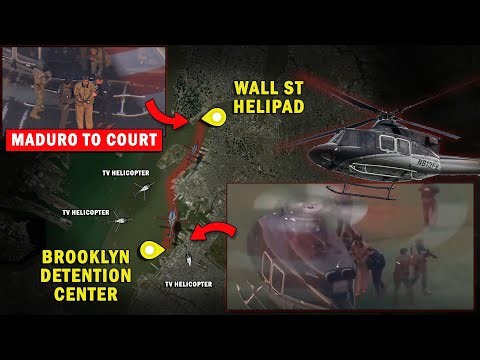 RADIO AUDIO | Maduro FLOWN TO MANHATTAN Followed by 5 Helicopters