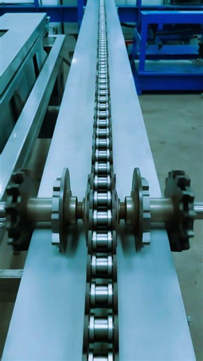 Perfect Chain Drive Motion | Sprocket System #shorts #engineering #mechanical #chain