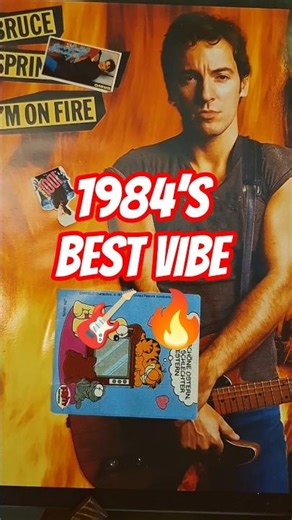 POV: 1984 called... Bruce is on fire! 🔥🌀 #80smusic