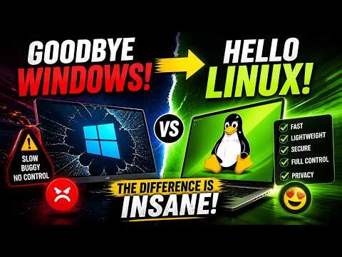 I Replaced Windows with Linux – The Difference is Insane!