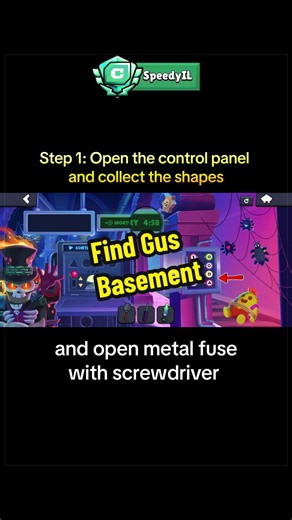 Find gus all solutions for Basement room #brawlstars #brawloween #findgus #findguspuzzle #brawlstarscommunity How to solve chuck basement puzzle how to solve findgus 5 puzzle Findgus room 5 solution
